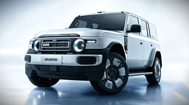 Chery iCaur V25 EREV: китайский внедорожник с запасом хода до 150 км