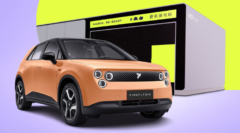 Nio откроет 4000-ю станцию замены батарей и первую пятого поколения